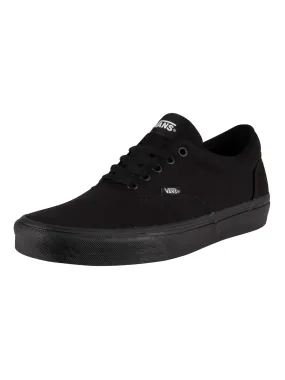 Vans Doheny Canvas Trainers - Black/Black