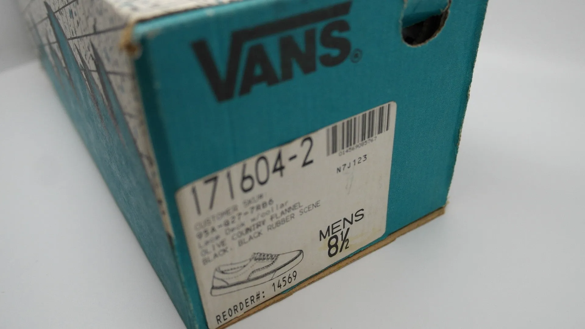 vintage vans style #95 ~ US8.5