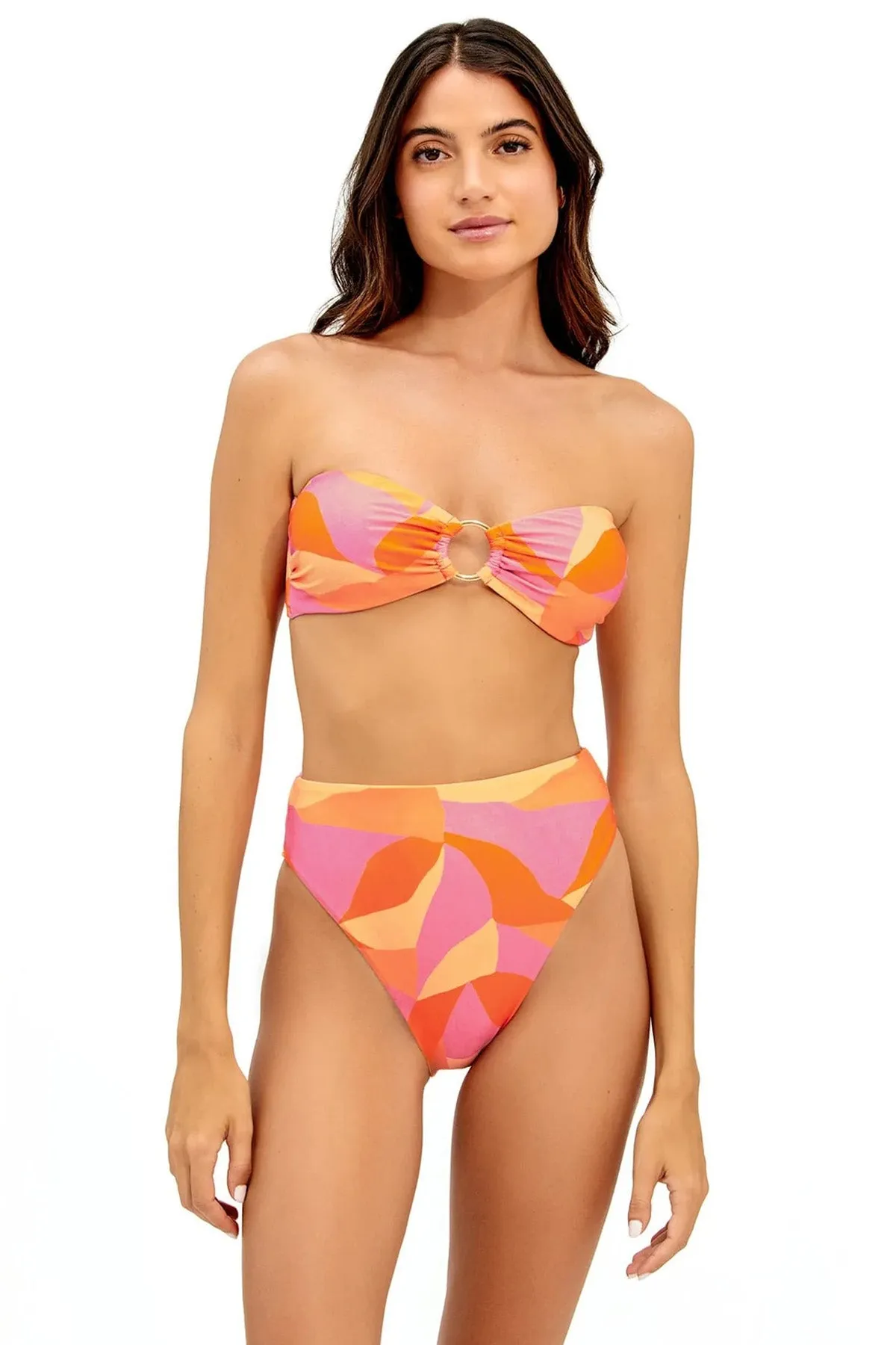 Vix Greta Ring Bandeau Top Straplez Bikini