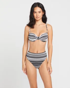 VOLCOM STAY IN LINE UNDERWIRE BIKINI TOP