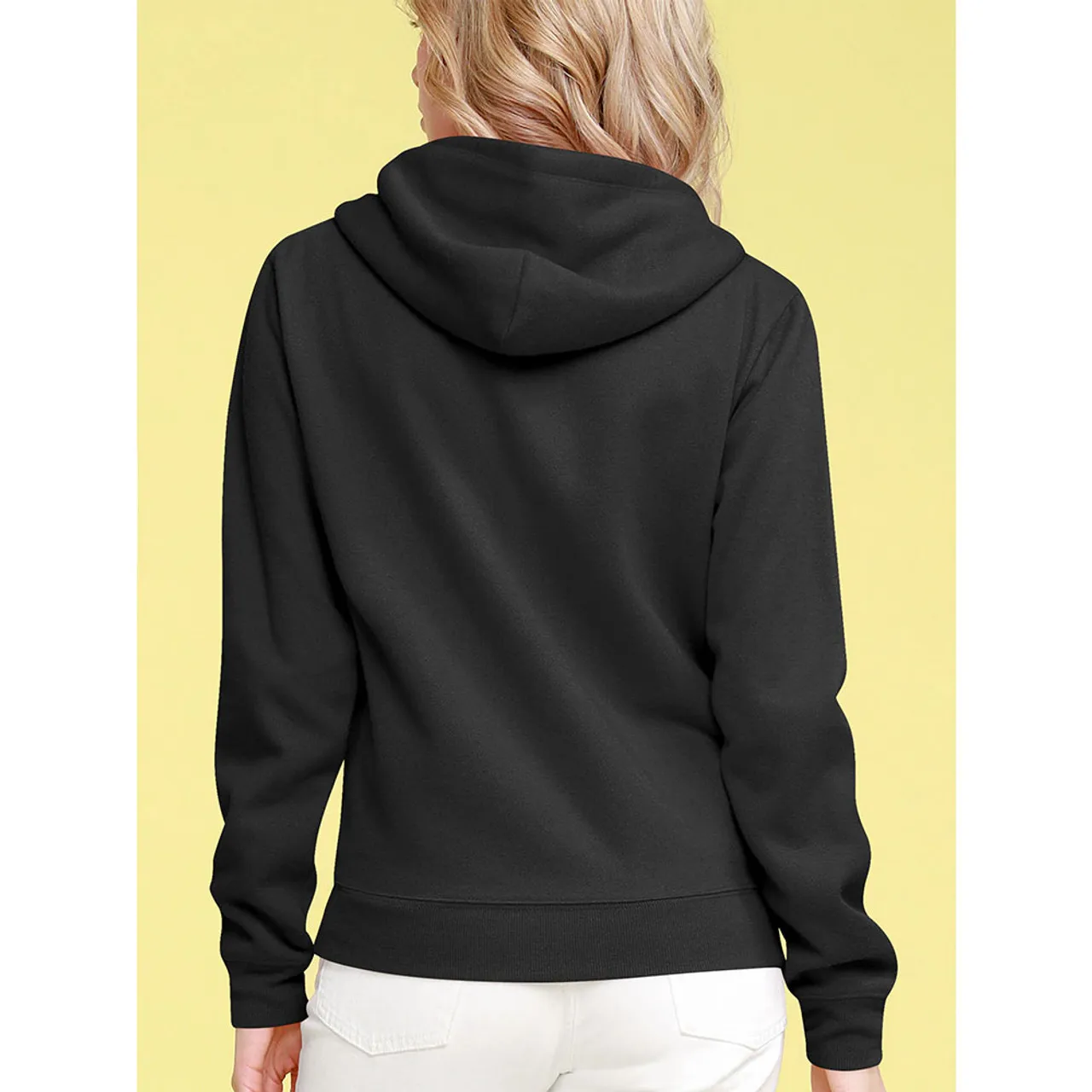 Women's Slim-Fit Casual Zip-up Hoodie Lightweight Sweatshirt