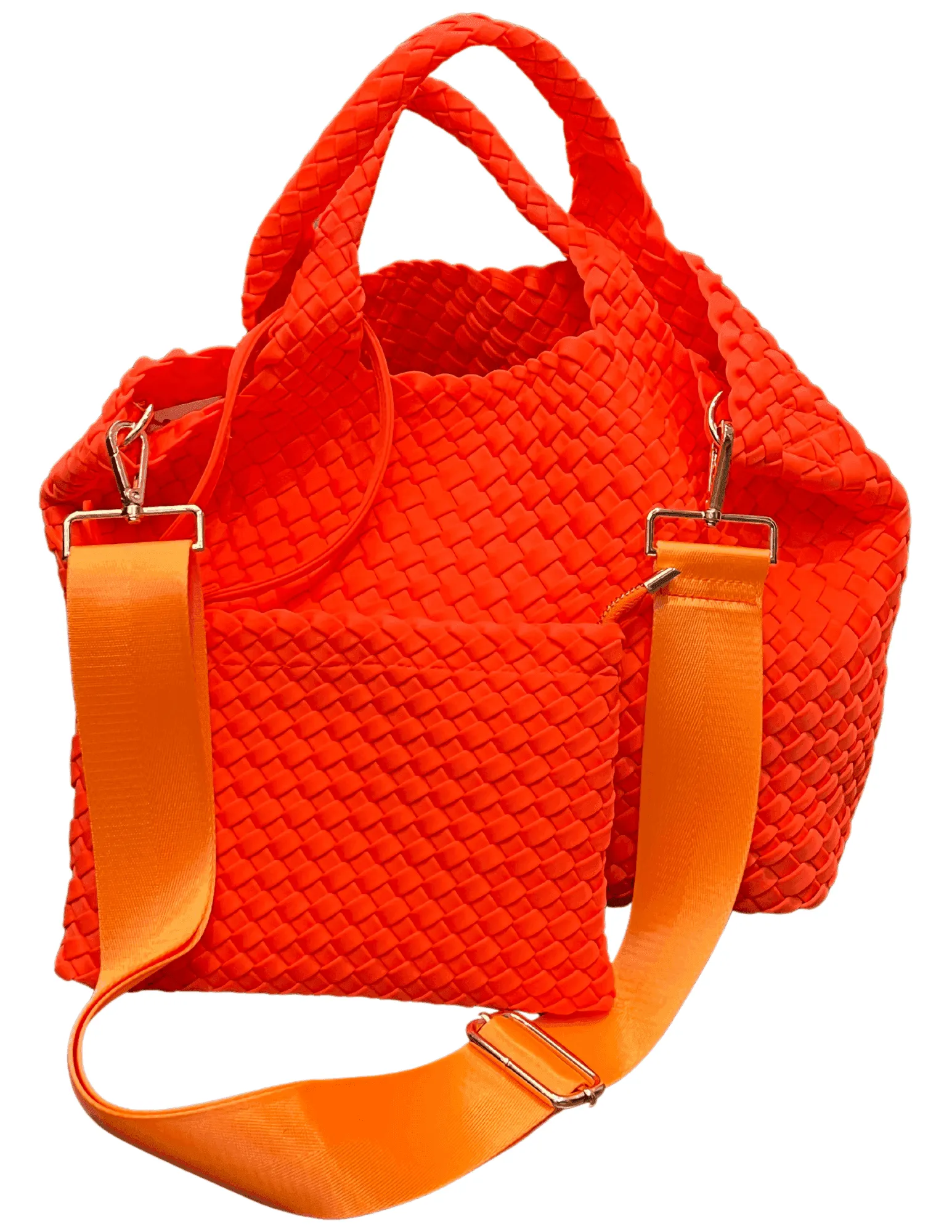 Woven Neoprene Tote- 2 Handle