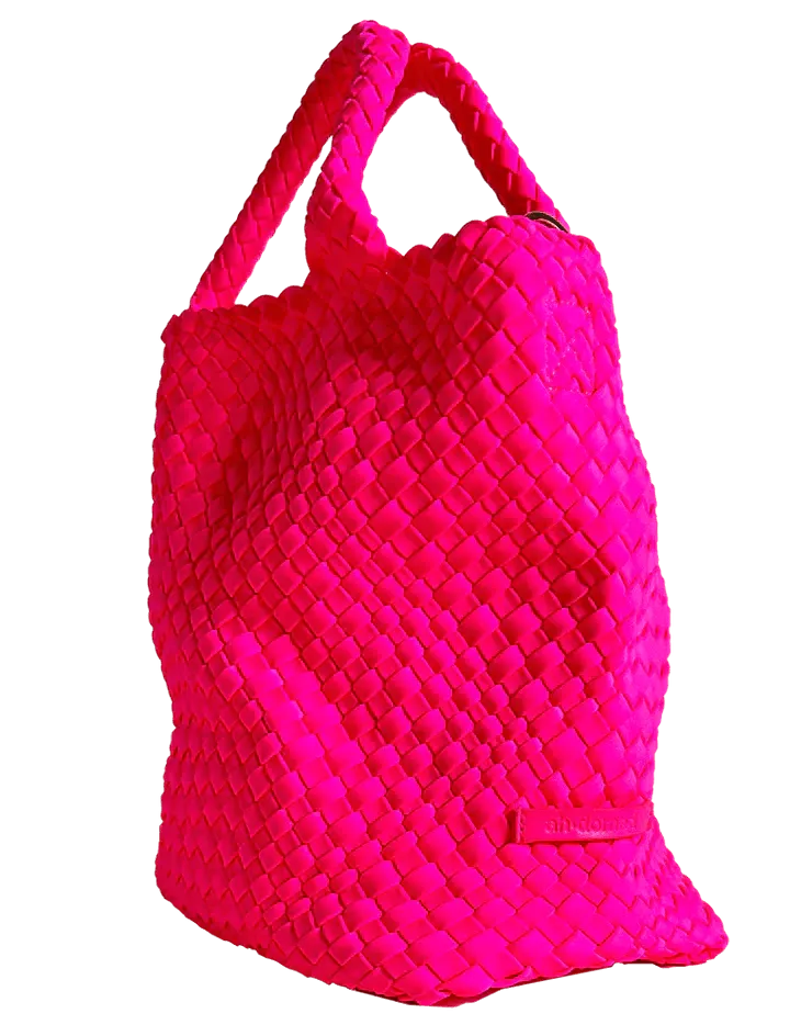 Woven Neoprene Tote- 2 Handle