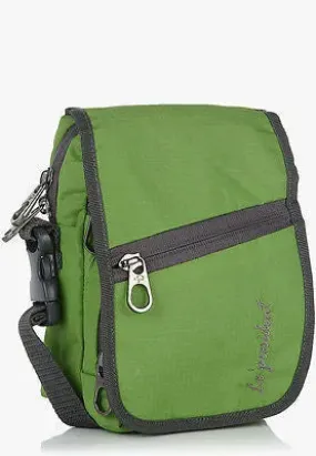 WP 03 Green Waist Pouch / Messenger Bag / Travel Accessory by President Bags