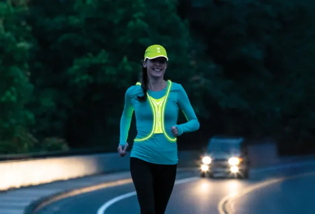 XINGLET OPTIC BEAM USB RECHARGABLE VEST - HI-VIZ/REFLECTIVE