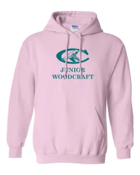 Youth Junior Woodcraft Hummingbird Hoodie - Light Pink