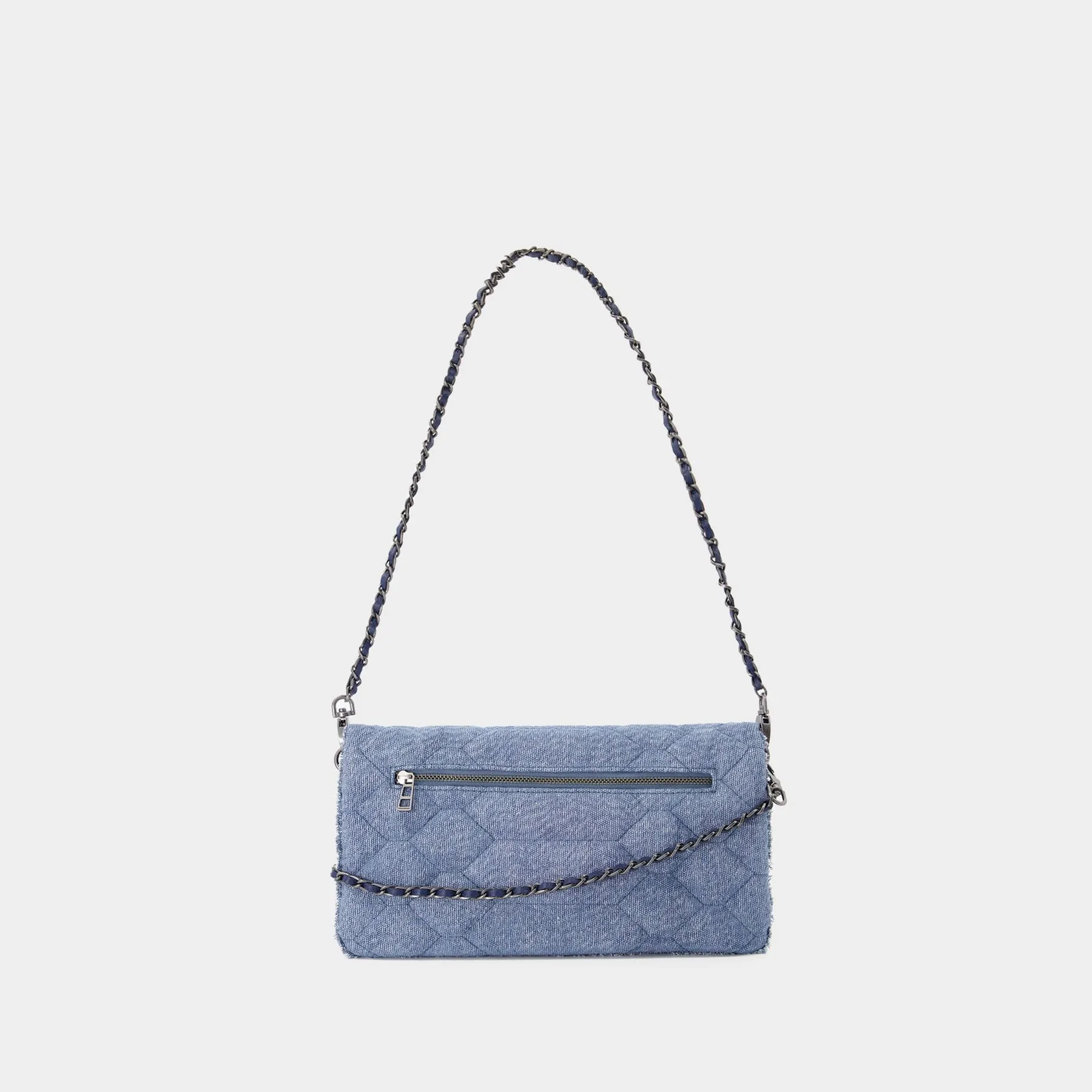 Zadig & Voltaire  Rock Xl Scale Glitter Crossbody - Zadig & Voltaire - Denim - Blue