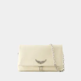 Zadig & Voltaire  Rocky Swing Your Wings Crossbody - Zadig & Voltaire - Leather - Beige